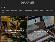 Tablet Screenshot of embaladaparis.com